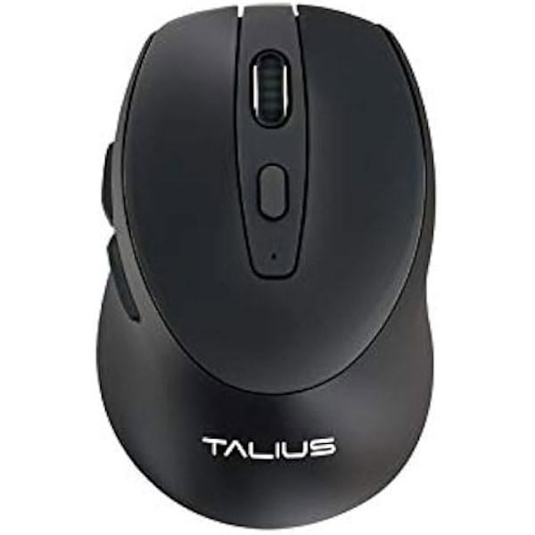 Hiiri - TALIUS - MO701 - RF2.4G ja Bluetooth - Ladattava akku - 6 painiketta musta