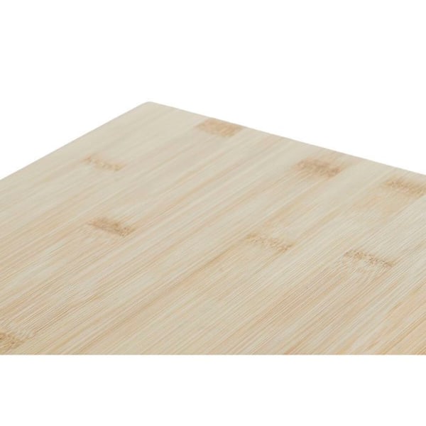 Skærebræt - DKD Home Decor - Bambus og Rustfrit Stål - 28x21,5 cm - Elegance - Chic naturlig
