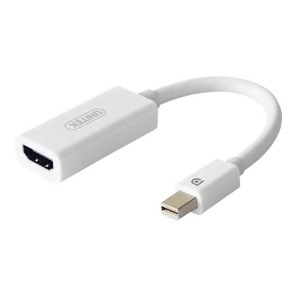 Unitek Y-6331 DisplayPort - HDMI Mini DisplayPort (M) - HDMI (F) -adapteri, tukee 4K
