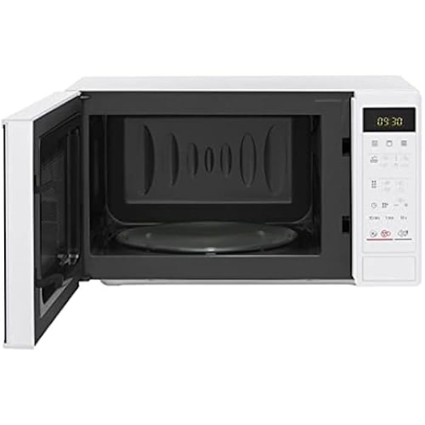 LG MH6042DW Mikrobølgegrill 20 liter, 700 W, 5 effekttrin, nem rengøring, hvid Vit