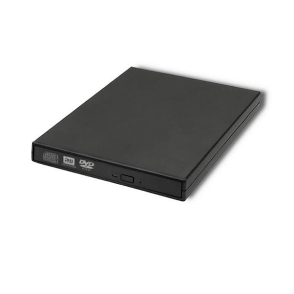 DVD-brænder - QOLTEC - 51858 - USB 2.0 - Sort Sort