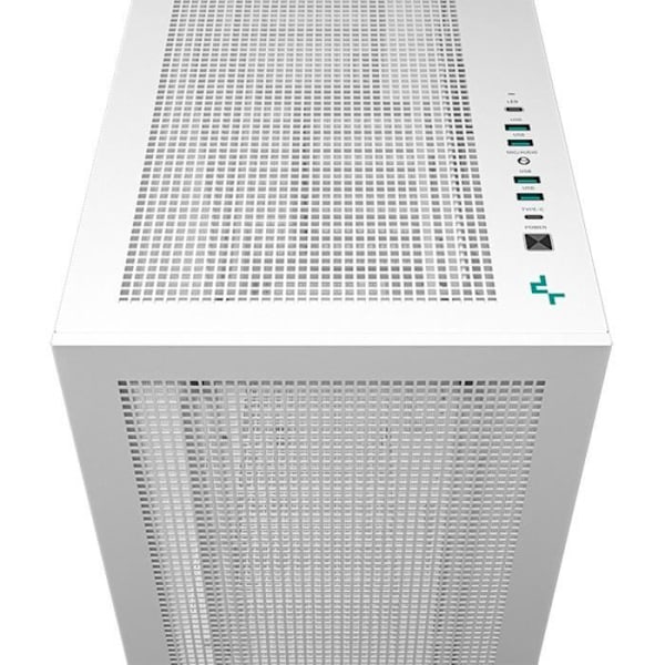 PC-kabinet - DEEPCOOL - MORPHEUS - Stor tårn - E-ATX - Hærdet glas - Mesh-front - Hvid