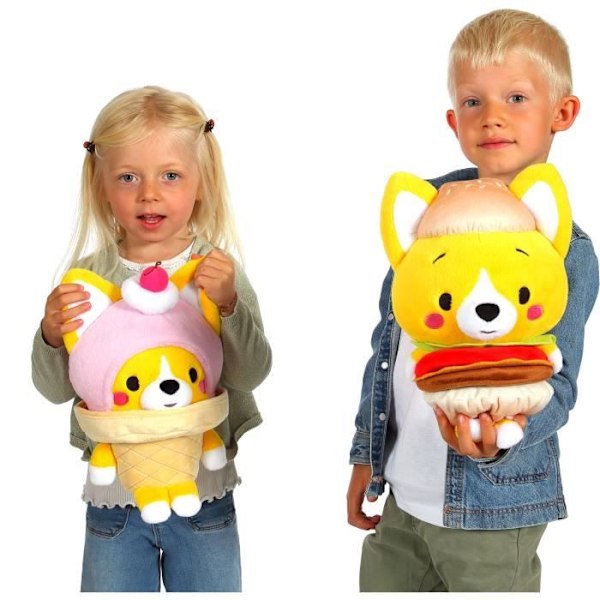 Pehmolelu Little Corgi Cuties - GIPSY TOYS - 30 cm - Jää Glass