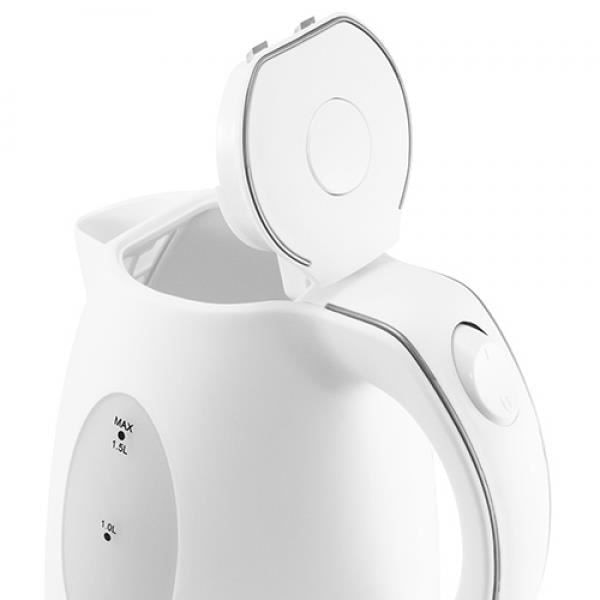 Elkedel TRISTAR WK1324 - Kapacitet 1,5L - 2000W - Hvid
