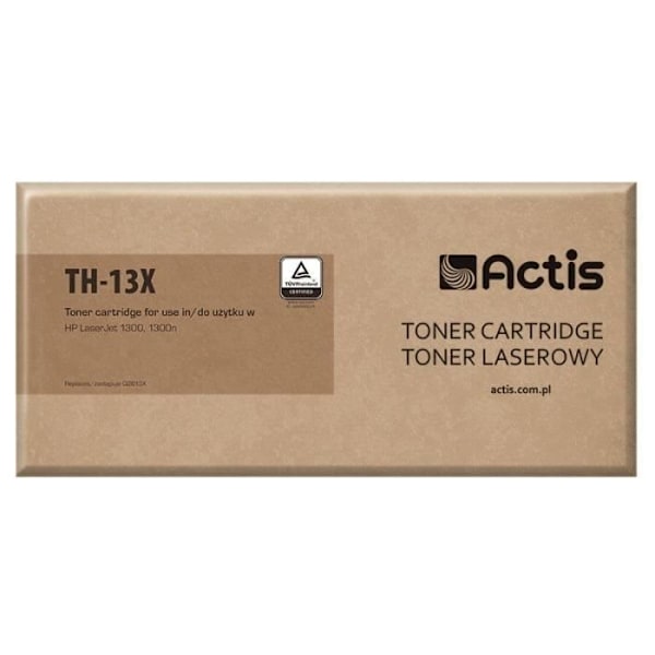 Tonerpatron - Actis - TH-13X - Kompatibel - Sort - 4000 sider