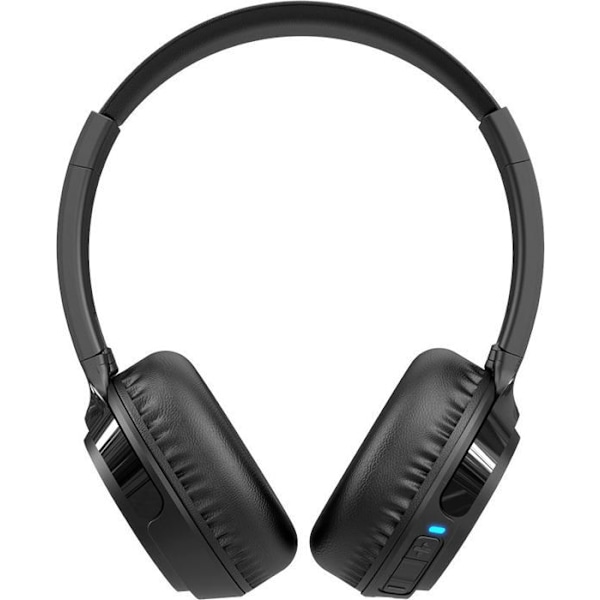 SPC HERON 2 STUDIO – Langattomat Bluetooth-kuulokkeet, 50 tunnin akku, kaksi samanaikaista yhteyttä, mikrofoni ja kierrätettyä muovia - musta