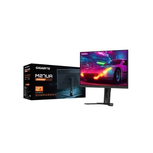 27" Gaming Monitor - GIGABYTE - M27UA - UHD 3840x2160 - 160Hz - 1ms - FreeSync Premium
