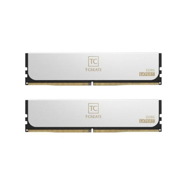 Team Group T-Create Expert DDR5 6400MHz 32GB 2x16GB CL32 Dual AMD EXPO och Intel XMP Vit