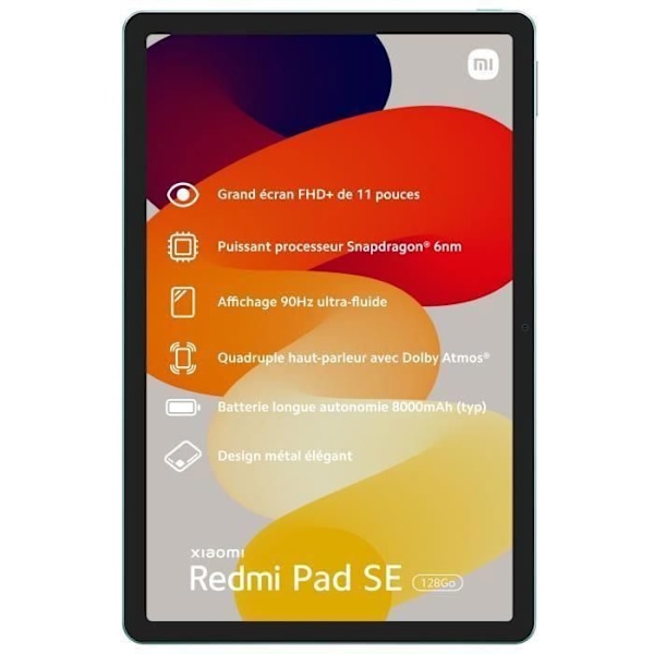 XIAOMI Redmi PAD SE - 11" - 256Go - Grön