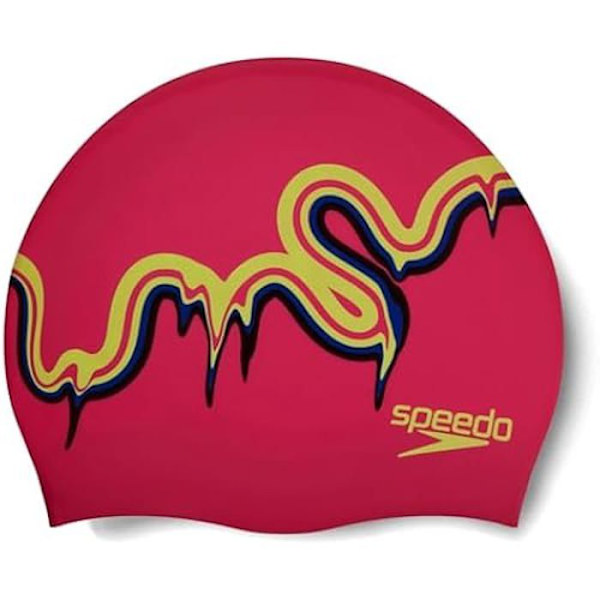 Uimamyssy - SPEEDO - S2028117 - Sähköpinkki/sitruunankeltainen/koboltti - Yksi koko - Kestävä silikoni