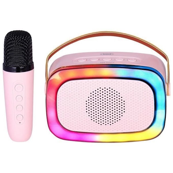 Kandidaatti Nomade Karaoke - Trevi - XR 8A01 - Bluetooth - Latausakku - Vaaleanpunainen Vaaleanpunainen