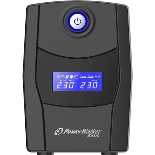 PowerWalker VI 600 STL uafbrudt strømforsyning Linjeinteraktiv 600 VA 360 W 2 udgang(e) AC