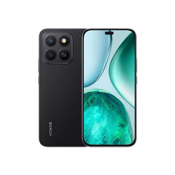 Smartphone HONOR X8c 4G 8/256Go Sort 6,7 tommer Dual SIM AI Sletter HONOR Sort