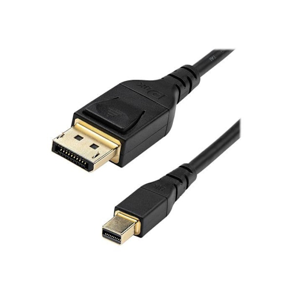 Mini DisplayPort uros / DisplayPort 1.4 uros 8K 60Hz tai 4K 120Hz sovitinkaapeli (2 m) - ALOITUS