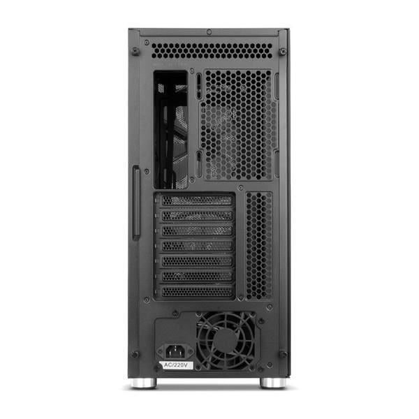Boîtier Demi Tour Micro ATX - Mini ITX - ATX NOX NX Hummer Nova RGB Ø 20 cm Sort
