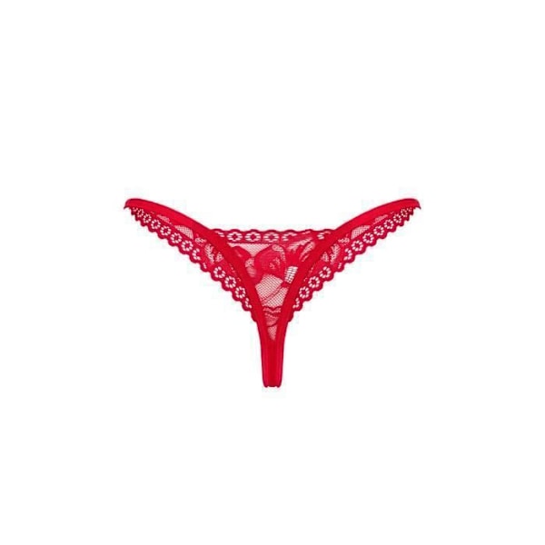 Punainen pitsinen stringi Obsessive - naisille Övrig XL/XXL