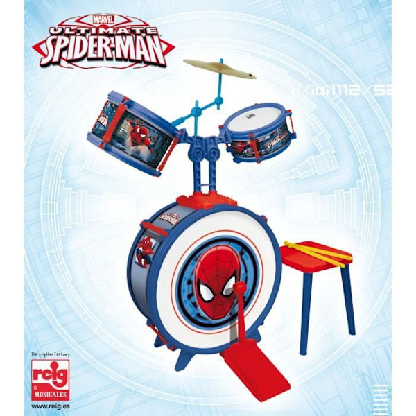 SPIDERMAN batteri - skammel-sæde