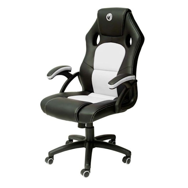 Gamingstol speciellt utvecklad för långa Nacon-spelsessioner. vit färg Vit