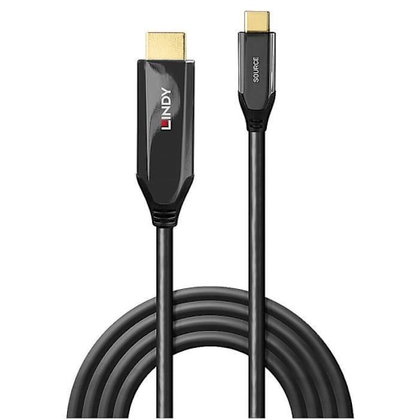 USB-TYYPPI C - HDMI 8K60 -SOVITINKAAPELI, 3M LINDY