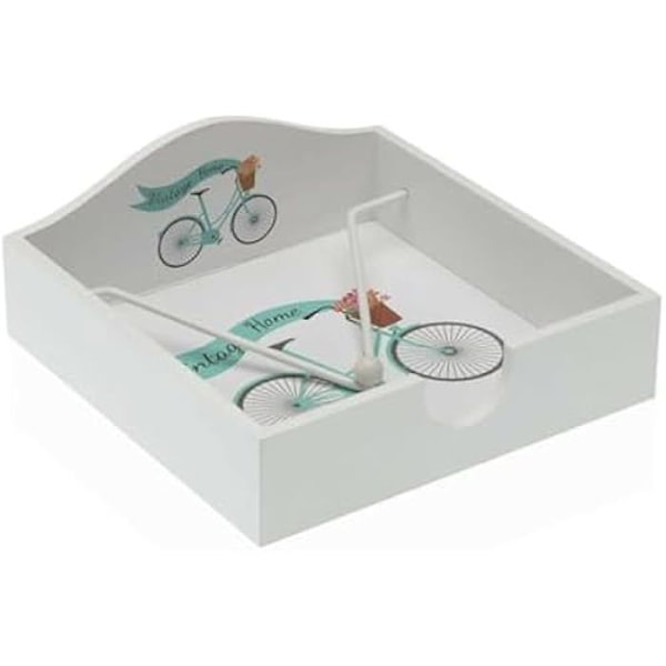 Hängare för handdukar - Versa - Trä - Flerfärgad - 19,5 x 19,5 x 8,5 cm - Kvalitet till bästa pris Flerfärgad