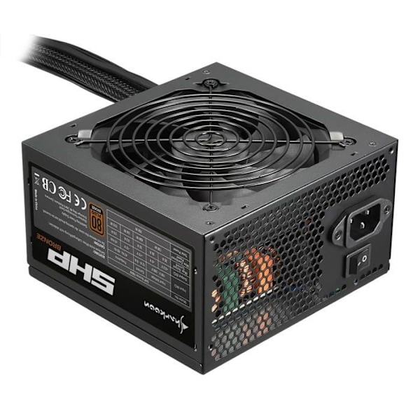 Strømforsyning PC Sharkon SHP Bronze 700W Sort