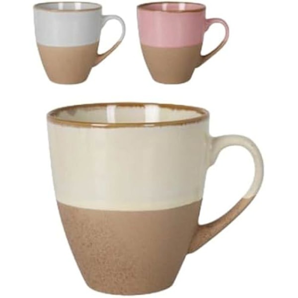Muki - LA MEDITERRÁNEA - Anelo - 550 ml - Keraaminen - Monivärinen - 24 kpl Flerfärgad