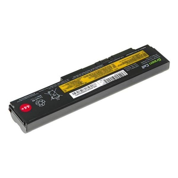 Green Cell® Standard Serie Batteri 42T4861 til Lenovo ThinkPad X220 X220i X220s X230 Bærbar Computer 4400mAh 11.1 Sort