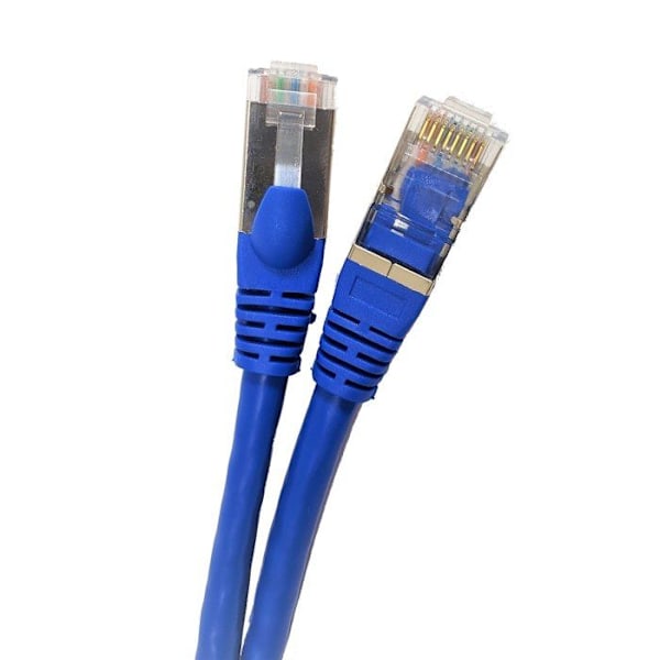 Netværkskabel - V7 - CAT7 - SFTP - 3 m - Blå - Forbindelseskabel