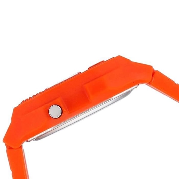 Klocka - SUPERDRY - SYL201O - Digital multifunktion - Orange silikon - Stänkbeständig Orange