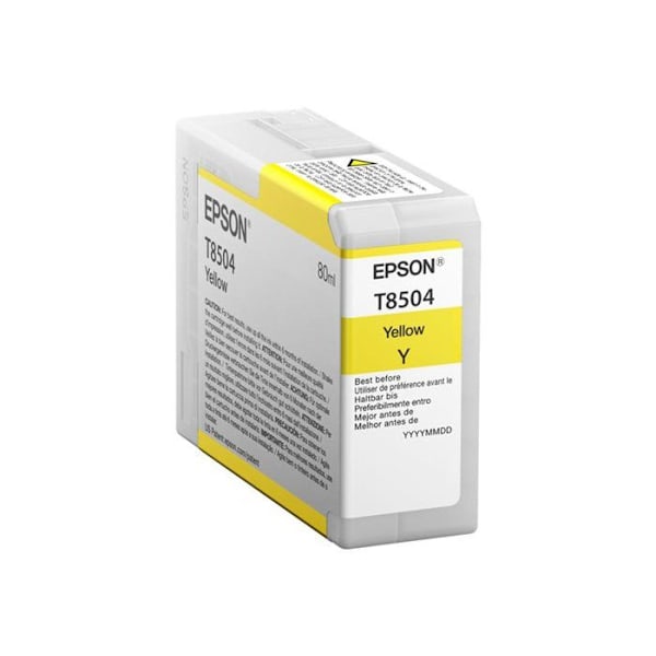 EPSON T850400 UltraChrome HD blækpatron - Gul - 80ml
