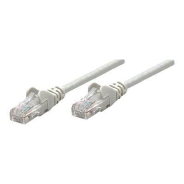 Verkkokaapeli - INTELLINET - 318976 - 2m - CAT5e - Kullatut RJ-45-liittimet - Harmaa