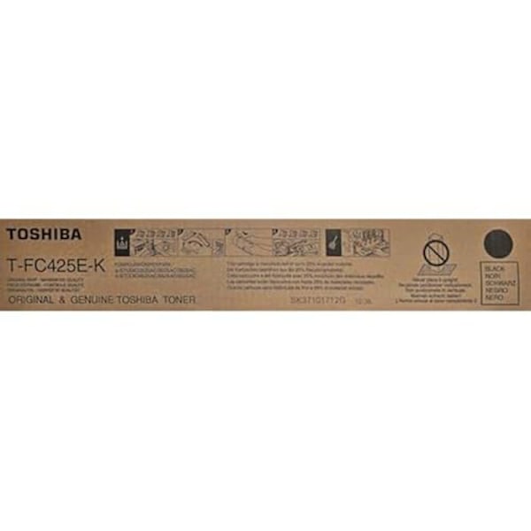 Mustepatruuna - TOSHIBA - T-FC425EK - Musta Toneri - 39800 sivua - Yhteensopiva e-STUDIO6525AC