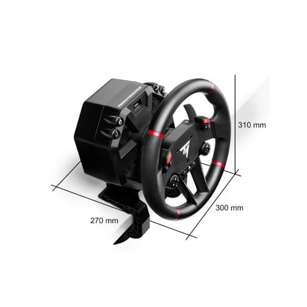 Thrustmaster ohjain + poljinsetti