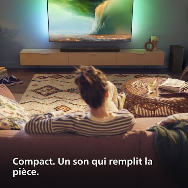 PHILIPS Soundbar TAB6309 Mörkgrå