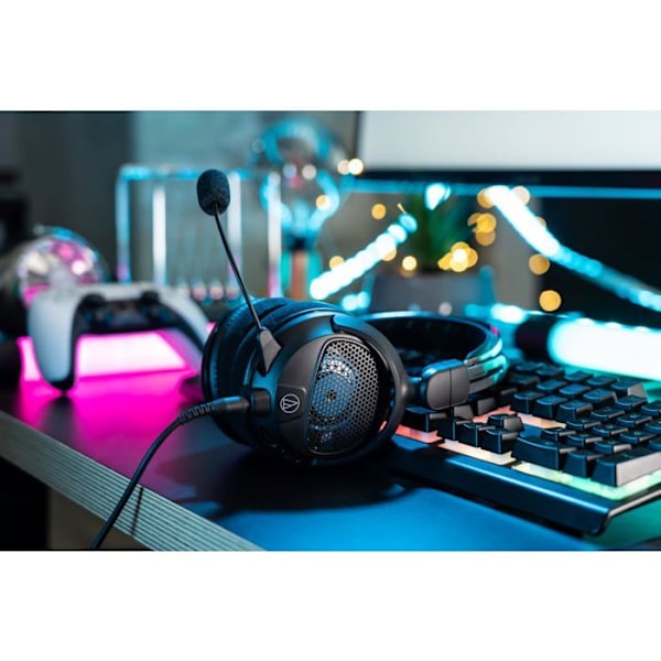 Gamingheadset - Audio-Technica - ATH-GDL3 - Trådad - Över-ear - Svart Svart