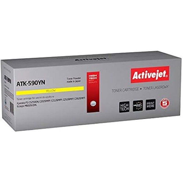 Activejet ATK-590YN - Keltainen - Lasertekniikka