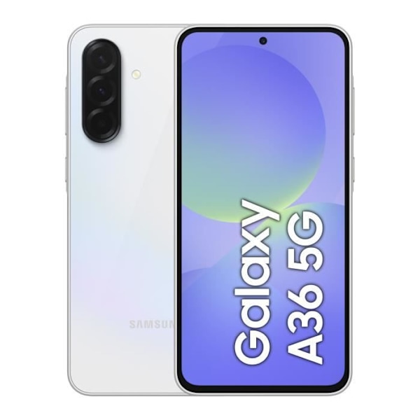 SAMSUNG Galaxy A36 5G älypuhelin 256 Gt Valkoinen Valkoinen