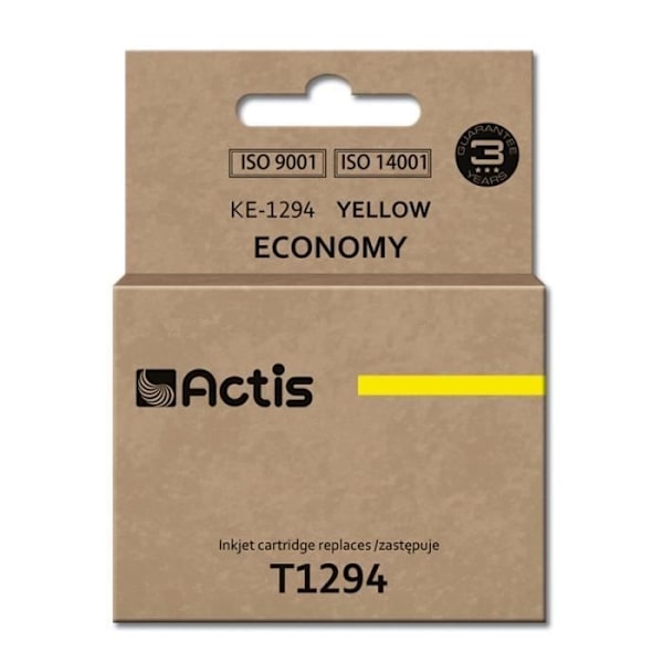 ACTIS blækpatron - Erstatter Epson T1294 - Sort