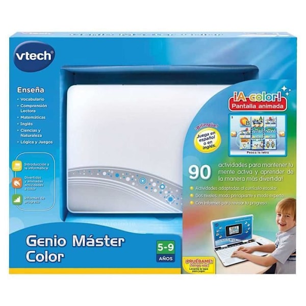 Pedagogisk leksak - VTECH - VTech Genius XL Color Pro Bilingual 133847 - Blandat - Inomhus - Från 5 år