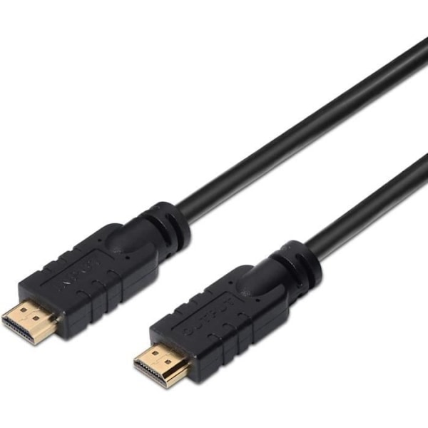 HDMI-kabel - AISENS - A120-0373 - 4K 60Hz - 15m - Type A han-til-han stik Svart