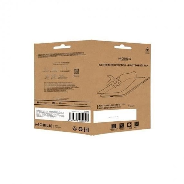 MOBILIS Skärmskydd Anti-Shock IK06 - Matt