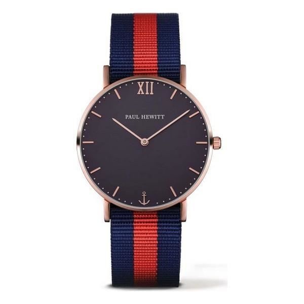 Klocka Unisex - Paul Hewitt - PH-SA-R-ST-B-NR-20 - Kvarts - Ø 39 mm - Blå