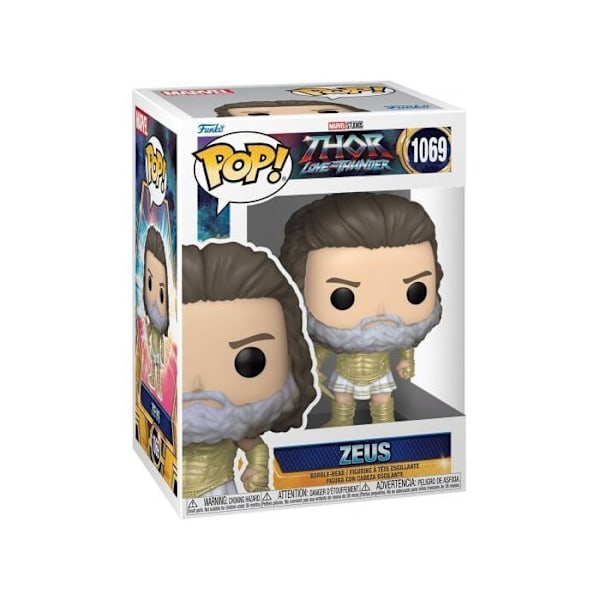 Funko Pop! #1069 - Thor: Love And Thunder - Zeus Flerfärgad