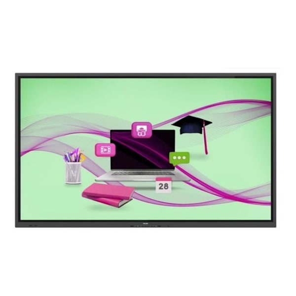 LCD LED-skärm 75" - Philips - 75BDL4152E - 4K UHD - Multi-touch - Svart