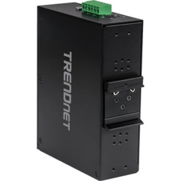 trendnet 16-portars industriell gigabit poe svart svart Svart