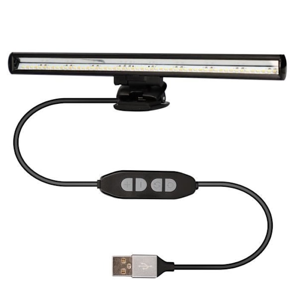 Læselampe - Ksix - USB-model - Effekt 5W - 80 cm - 10 lysstyrkeniveauer Sort