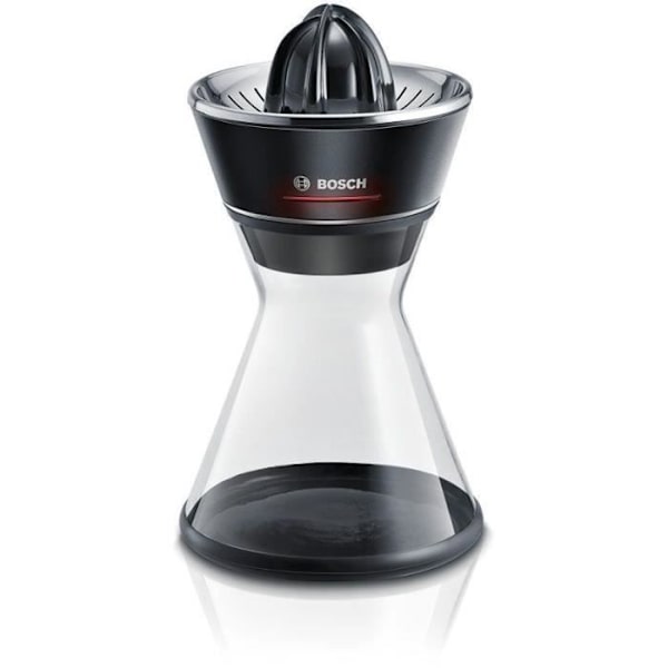 Citruspuristin - BOSCH - MCP72GPB VitaStyle Citro - Musta / harjattu ruostumaton teräs - 40 W - LED - lasiastia 1 L - universaali kartio Svart och borstad rostfritt stål