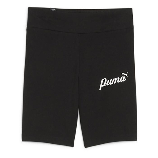 Kort - PUMA - 679412 - Svart - 95% Bomull - Elastisk midja Svart 10 år