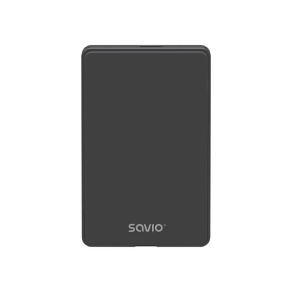 SAVIO Ulkoasu 2,5 tuumalle kovalevylle-SSD:lle, USB 3.0, - AK-65 musta
