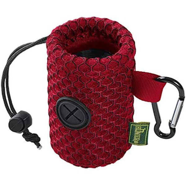 Bajspåse dispenser - HUNTER - Hilo - Röd - 3D mesh - One size Röd